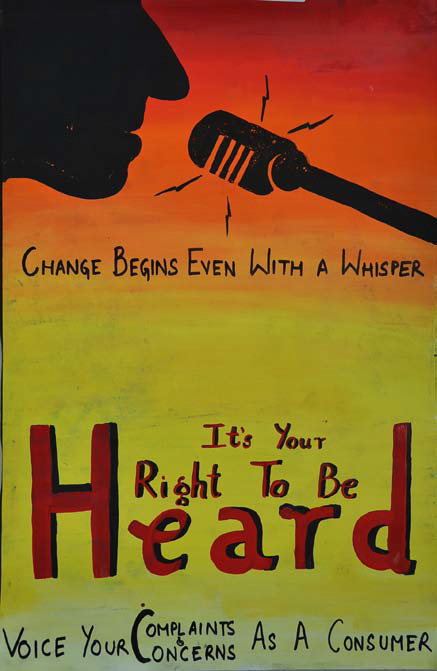 consumer rights awareness posters